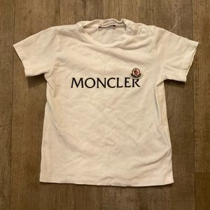 Moncler shirt toddler boys size 18-24 months